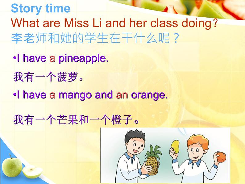 Unit 2 Let 's make a fruit salad 课件 3第6页