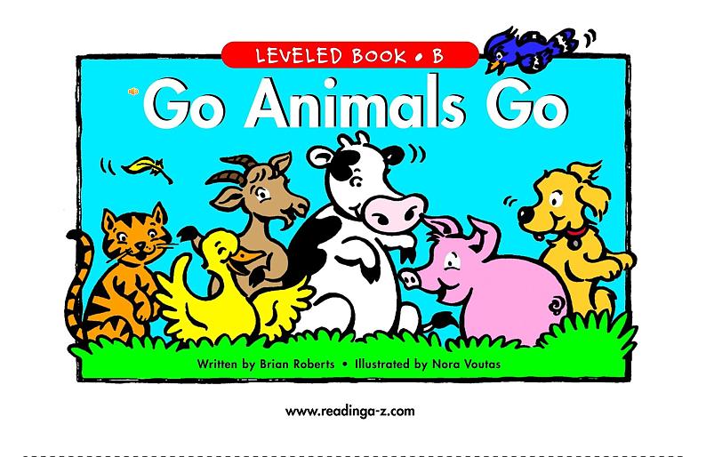 Go Animals Go第1页