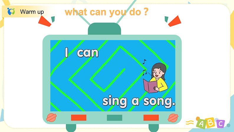 Unit4《Whatcan you do》第五课时PBLet 's learn~look，write and say教学课件第3页