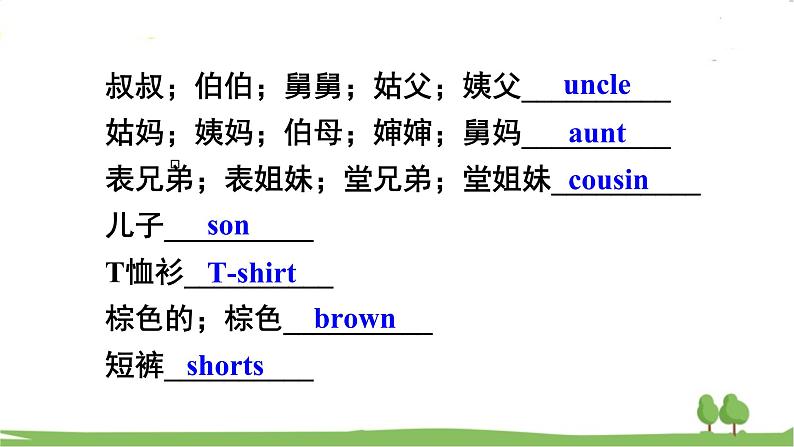 沪教英語4年級上冊 Module 2 Revision 2 PPT课件03