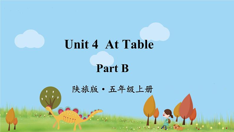 陕旅英語5年級上冊 Unit 4 Part B PPT课件01