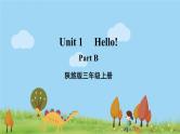 陕旅英語3年級上冊 Unit 1 Part B PPT课件