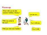 六年级下册英语课件-Unit 3-Lesson 17 Danny's Summer Holiday  冀教版（三起）(共12张PPT)