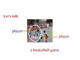 六年級(jí)下冊(cè)英語(yǔ)課件-Unit 1-Lesson 5 A Basketball Game 冀教版（三起）(共11張PPT)