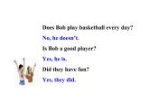 六年級(jí)下冊(cè)英語(yǔ)課件-Unit 1-Lesson 5 A Basketball Game 冀教版（三起）(共11張PPT)
