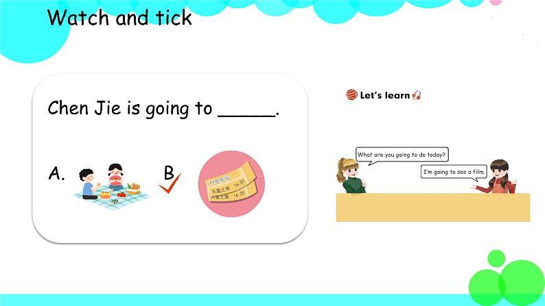 A Let 's learn & Make a plan第6页