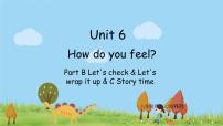 小学英语人教版 (PEP)六年级上册Unit 6 How do you feel? Part B集体备课课件ppt
