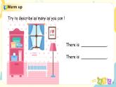 Unit5《there is a big bed》第二课时PA let‘s learn~let‘s play课件+教案+素材