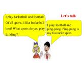 六年级下册英语课件-Unit 1 Lesson 1  Ping-pong and Basketball 冀教版（三起）(共12张PPT)