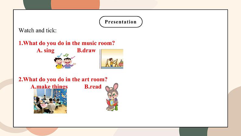 鲁科版五四制4上英语《School Life》Unit 1 Lesson 3We sing here.课件+教案07