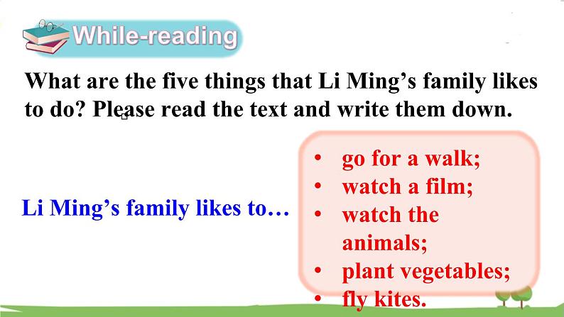 冀教5年級英語上冊 Unit 1  Lesson 5 PPT课件08