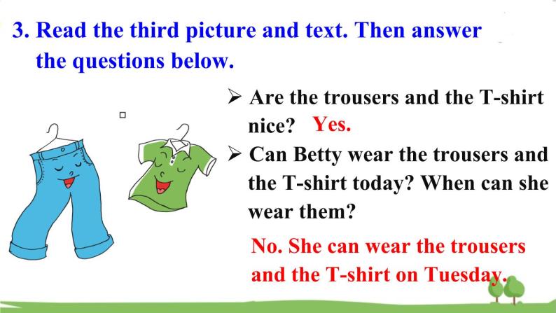 冀教版三年级起点四年级上册lesson6bettysclothes多媒体教学课件ppt