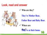 冀教4年級(jí)英語(yǔ)上冊(cè) Reading for Fun  Goldilocks and the Three Bears PPT課件