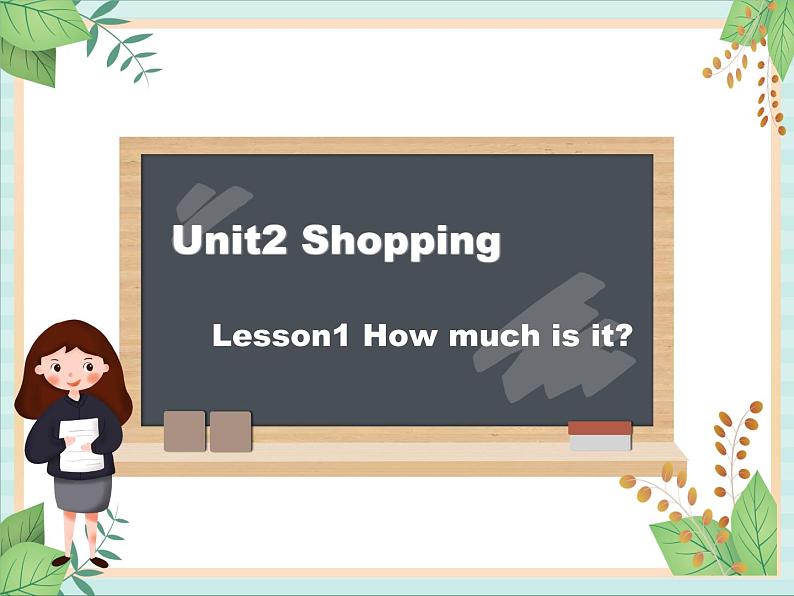 北师大三起四上英语 Unit 2Lesson1_How_much_is_it？教学课件01