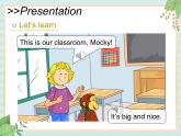 北师大三起四上英语 Unit 5Lesson2_This_is_our_classoom教学课件