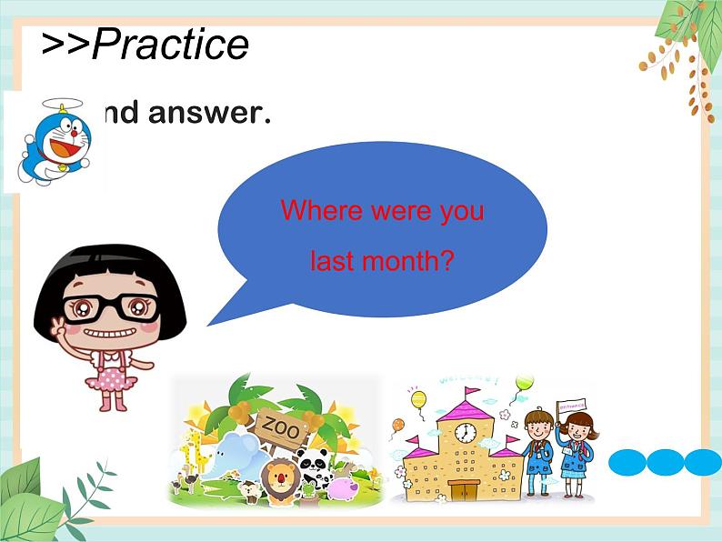 北师大三起六上英语Unit 1 Lesson2_Let’s_Practice教学课件05