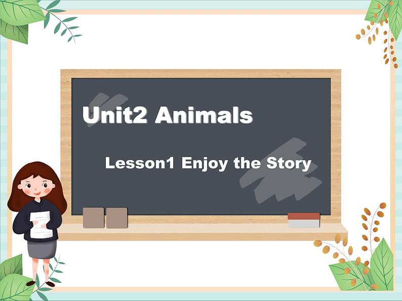 北师大三起五上英语 Unit 2Lesson1_Enjoy_the_Story教学课件第1页