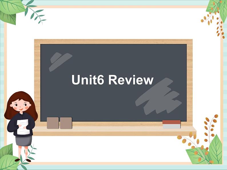 北师大三起三上英语 Unit 6Unit6_Review 教学课件01