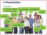 外研劍橋版五上英語Unit1_My_family第3課時教學(xué)課件