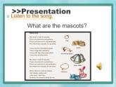 外研劍橋版五上英語(yǔ)Unit2_Mascots第1課時(shí)教學(xué)課件