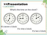 外研劍橋版五上英語(yǔ)Unit3_Time第1課時(shí)教學(xué)課件