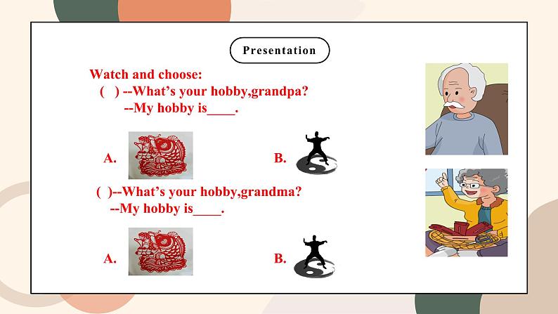 鲁科版五四制四上英语《hobbies》Unit 2 Lesson 3 What's your hobby？课件+教案08