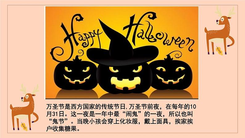 外研版四年级上册英语Module6 Unit2 Happy Halloween 课件06