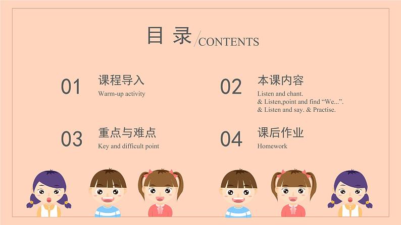 外研版四年级上册英语Module10 Unit1 We have a big family dinner.课件第2页