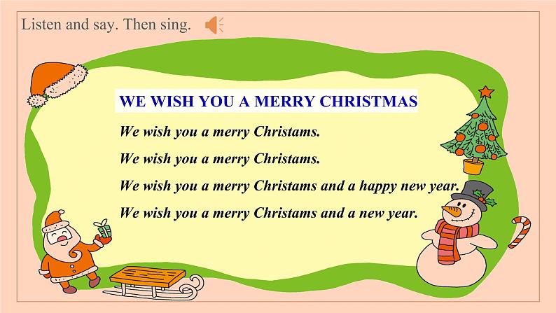 Module10 Unit2 Merry christmas 课件+教案04