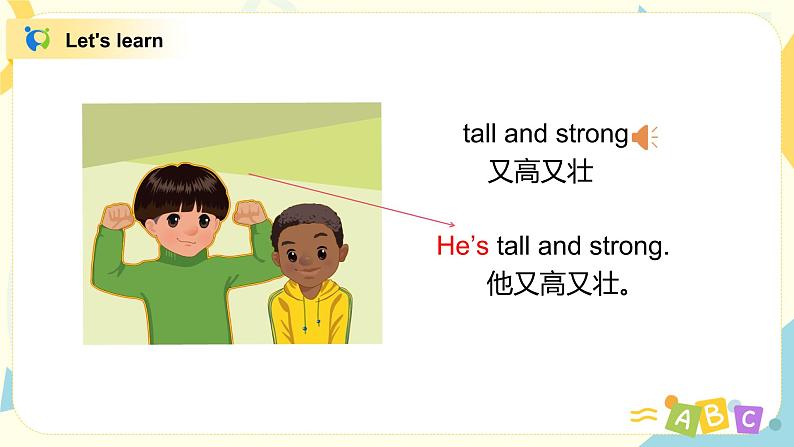 Unit 3 My friends  第二课时Part A(Let 's learn&Let 's chant)课件第6页