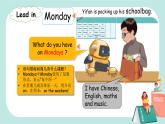 Unit 2 My week PA Let's learn PA Let's learn 课件PPT+教案