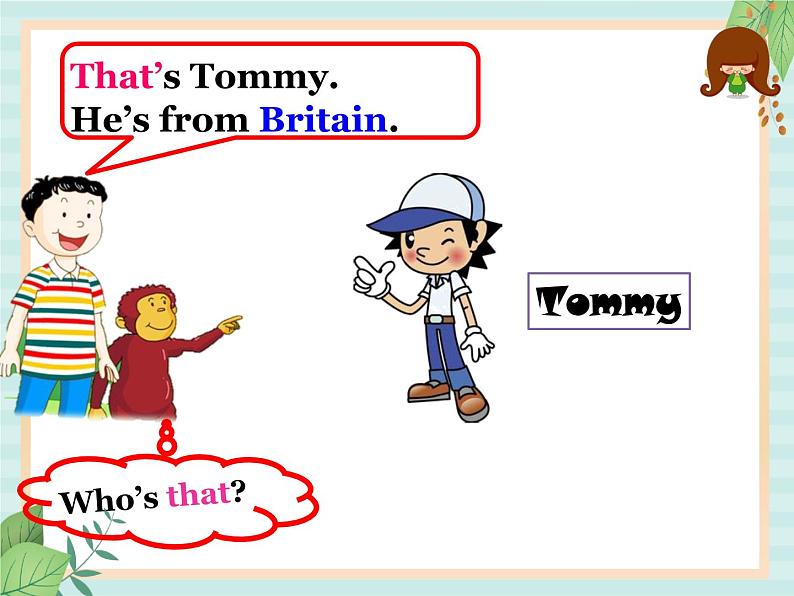 北师大一起英语2上Unit 3 My friends 课件05