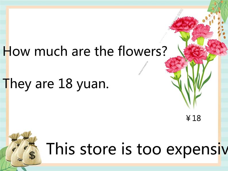 北师大一起英语4上Unit 3 It 's too expensive 课件第6页