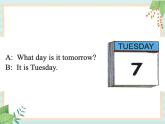 接力版英语四年级上册 Lesson 9 What day is it today  课件