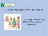 接力版英语五年级上册Lesson 9  Merry Christmas 第 1 课时课件+素材