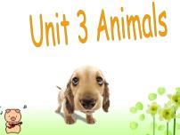 广东版 (先锋&开心)开心学英语三年级上册Unit3  Animals课前预习课件ppt