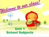 【广东开心英语】四年级英语上册Unit 1 School Subjects 课件+素材