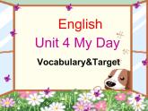 【广东开心英语】四年级英语上册Unit 4 My Day 课件+素材