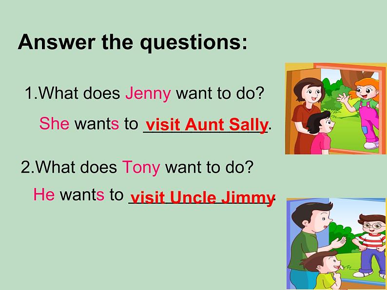 【广东开心英语】五年级英语上册 Review 1 (2)课件第7页