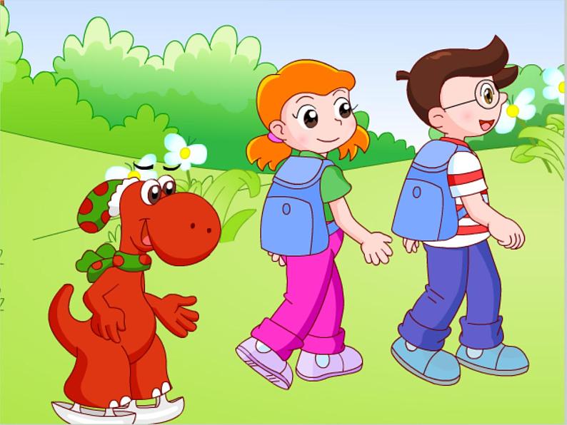 【广东开心英语】五年级英语上册 Review 1 (2)课件第8页