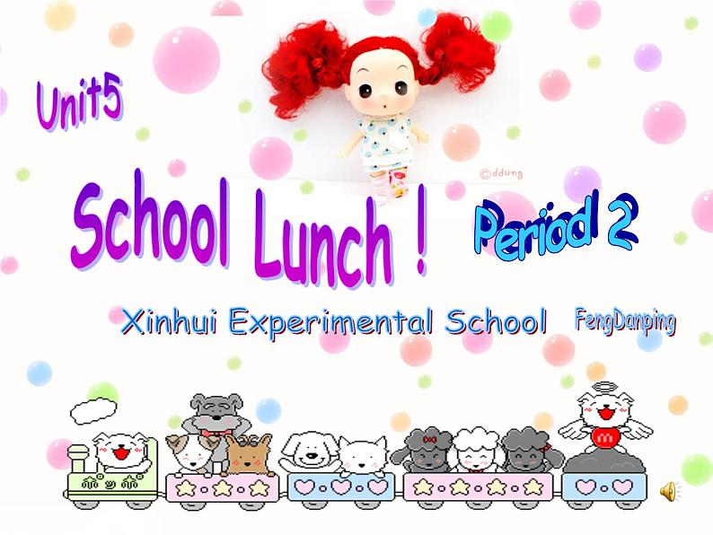 【广东开心英语】五年级英语上册 Unit 5 School Lunch 课件01