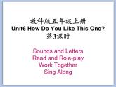 教科版五年级上Unit6 《How Do You Like This One 》第3课时课件（无音频素材）