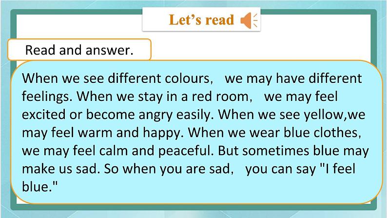 鲁科版五四制5上英语Unit 2 Feelings Lesson 4 Again, please(课件）05