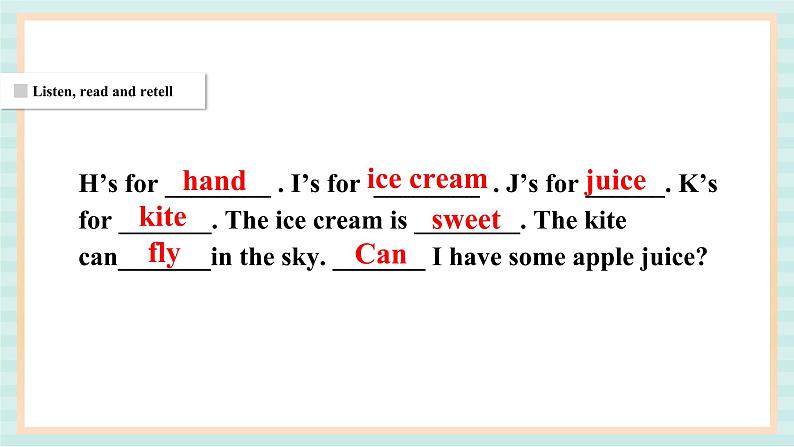 清华大学版小学英语 二年级上册Unit 1 The English letters Lesson 3 课件（12张PPT）05