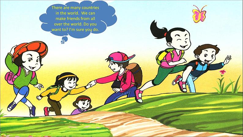 清华大学版小学英语 六年级上册 -unit 1 come meet our friends lesson 1 课件03