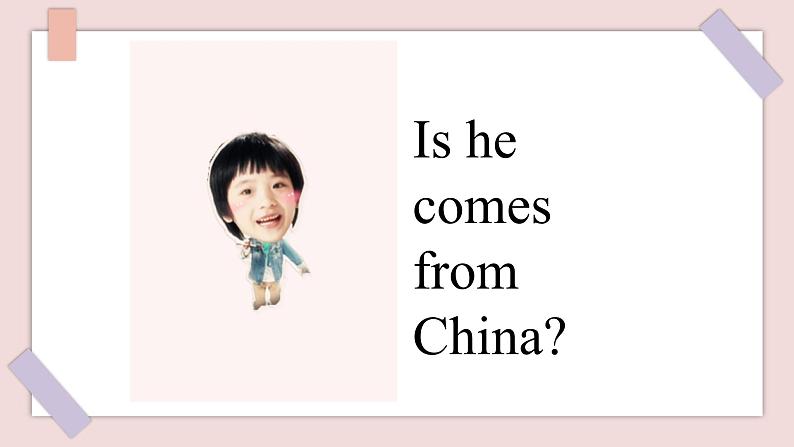 清华大学版小学英语 六年级上册 -unit 1 come meet our friends lesson 1 课件05