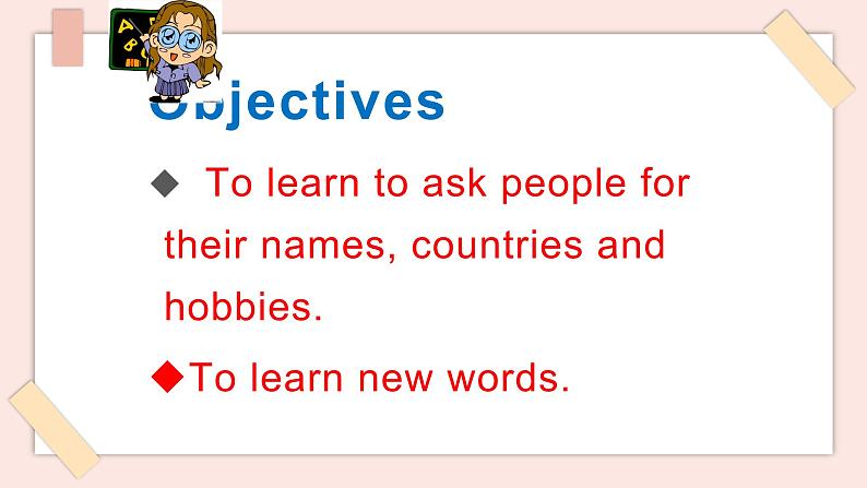 清华大学版小学英语 六年级上册 -unit 1 come meet our friends lesson 5 课件02