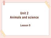 清华大学版小学英语 六年级上册 -unit 2 animals and science  lesson 9 课件