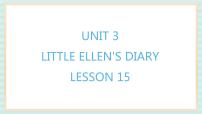 清华大学版五年级上册Unit 3 Little Ellen’s diary说课课件ppt