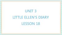 清华大学版五年级上册Unit 3 Little Ellen’s diary课文内容ppt课件